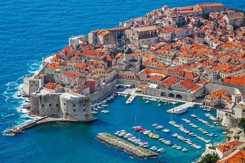 Town port Dubrovnik