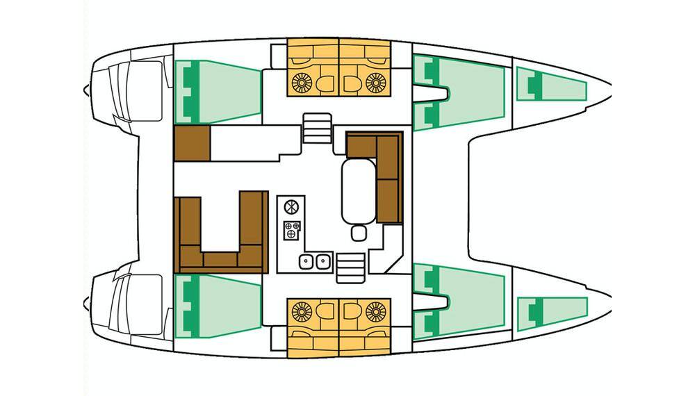 Lagoon 400 S2  | Emerald Seas