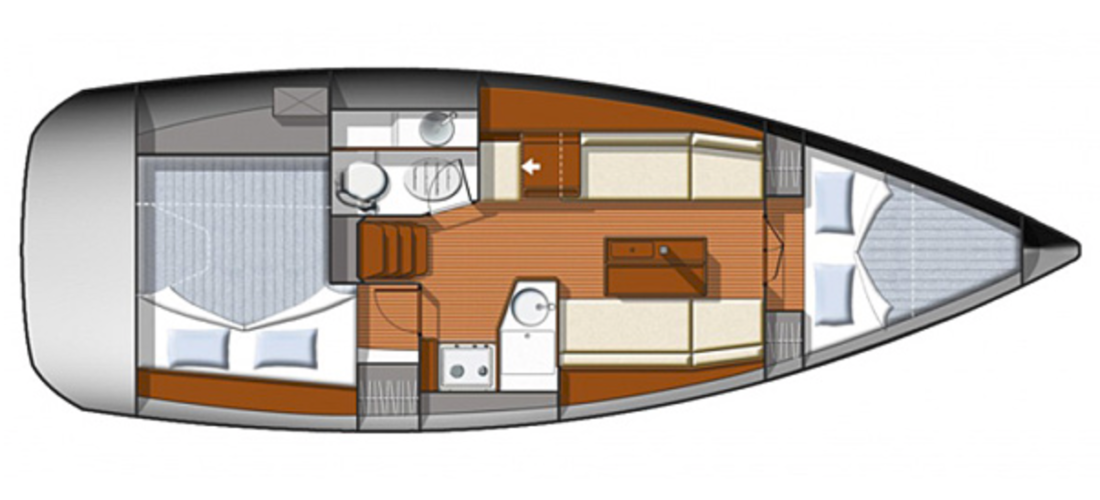 Sun Odyssey 33i  | Omega